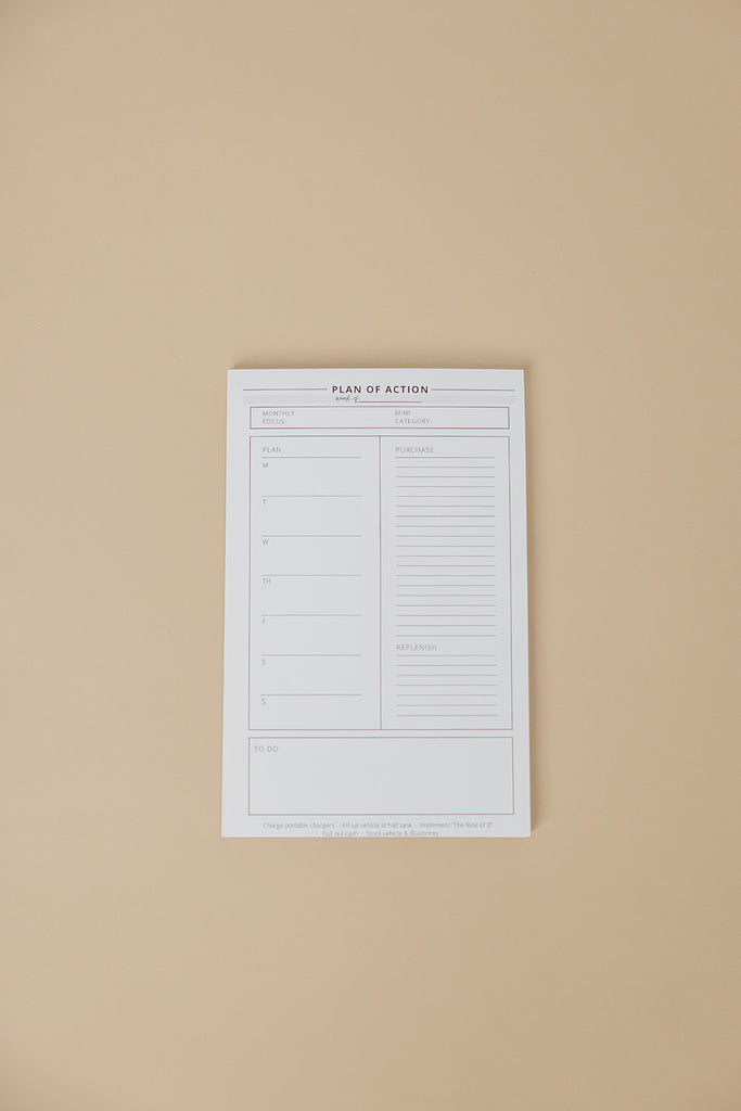 BP Basics Planner