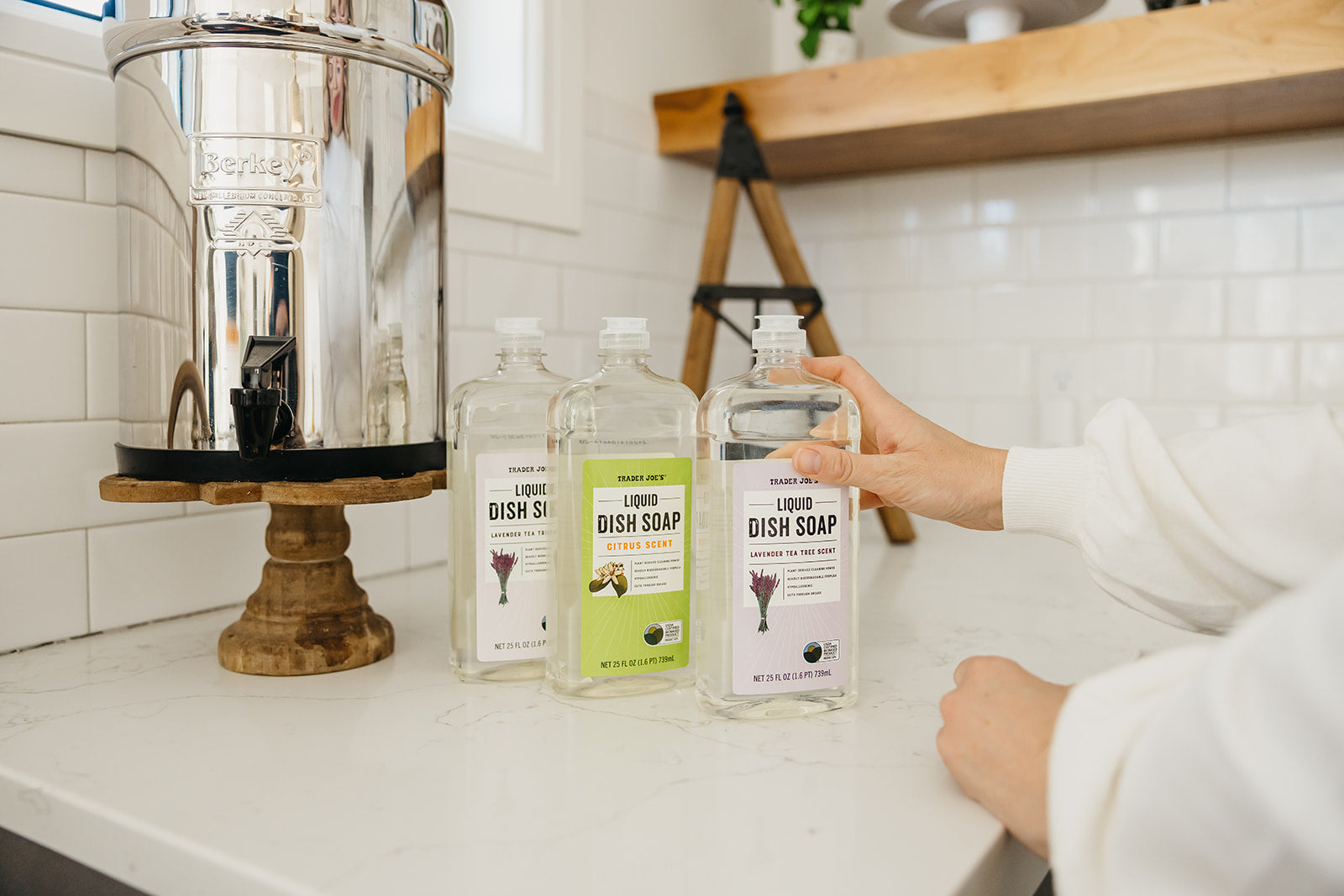 trader joe's liquid dish soap lavender tea tree Food Storage Guide